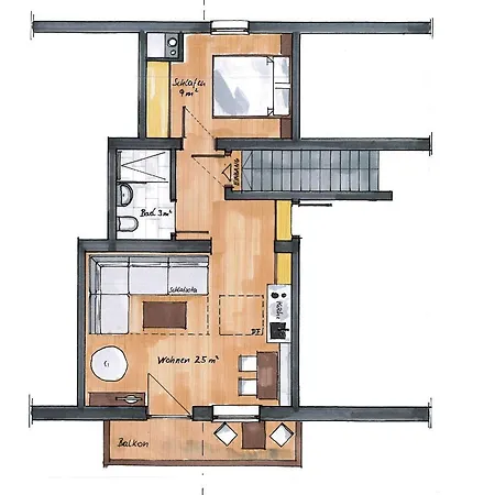 Апартаменты Stallerhof *