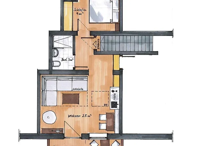 Apartament Stallerhof *